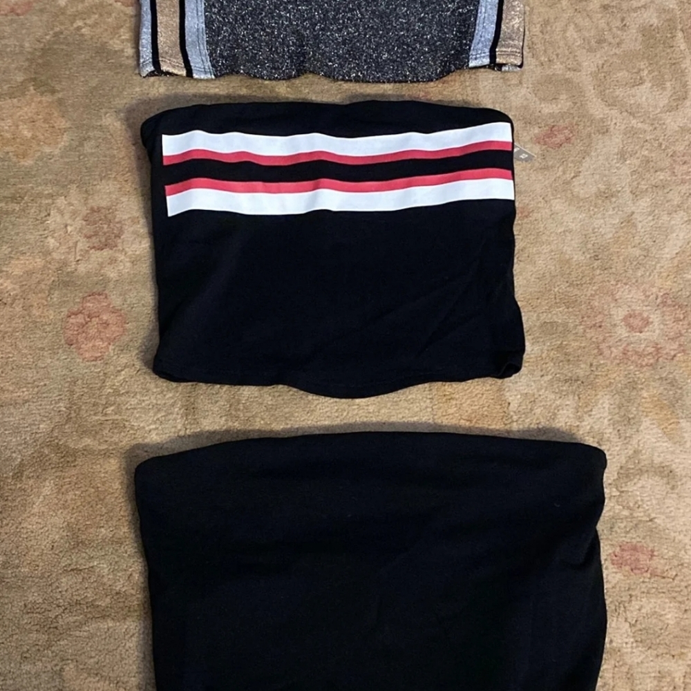 3 VS Pink tube tops